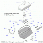 CHIEFTAIN PREMIUM (N21TCABB) Body, saddlebag asm. - n21tcabb all options (20100...