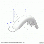 CHIEFTAIN STANDARD 116 (N21TCBBB) Body, fender, front - n21tcbbb all options (200738...