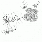 SCOUT SIXTY ALL OPTIONS (N21MSA11/MSB11) Engine, cam chain and sprockets - n21msa11  /  msb...