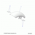 SCOUT BOBBER SIXTY ALL OPTIONS (N21MTA11/MTB11) Body, fender, front - n21mta11  /  mtb11 all optio...