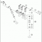 2020 790 ADVENTURE ENGINE Клапана