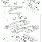 2020 1290 SUPER ADVENTURE S SILVER CHASSIS Бугель