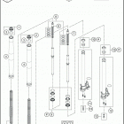 2020 1290 SUPER ADVENTURE R CHASSIS Передняя вилка