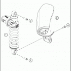 2020 790 ADV R CHASSIS Амортизатор