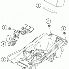 2020 450 EXC-F CHASSIS Аккумулятор