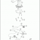 2020 390 ADV WHITE CHASSIS Топливный насос