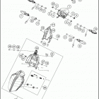 2020 390 DUKE WHITE CHASSIS Фара