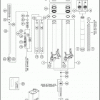 2020 790 ADV R CHASSIS Передняя вилка