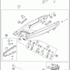 2019 690 ENDURO R CHASSIS Бугель