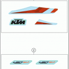 2020 450 SX-F CHASSIS Наклейки