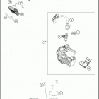 2019 RC 390 BLACK ENGINE Корпус Дросселя