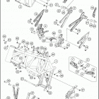 2020 690 ENDURO R CHASSIS Рама