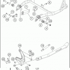 2020 1290 SUPER ADVENTURE R CHASSIS Side   /   center stand