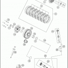 2020 85 SX ENGINE Сцепление