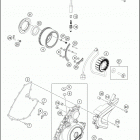 2020 390 DUKE ENGINE Система зажигания