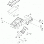 2019 690 ENDURO R CHASSIS Воздушный фильтр