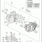 2020 450 EXC-F ENGINE Картер двигателя