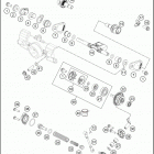 2020 85 SX ENGINE Глушитель