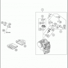 2020 690 SMC R ENGINE Корпус Дросселя