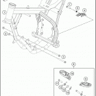 2020 50 SX MINI CHASSIS Рама