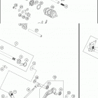 2020 390 DUKE ENGINE Механизм переключения