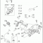 2020 350 SX-F CHASSIS Электрика