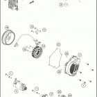 2020 150 XC-W TPI ENGINE Система зажигания