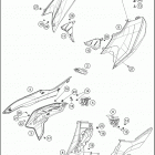 2020 690 SMC R CHASSIS Крышки