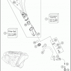 2020 350 SX-F CHASSIS Топливный насос
