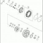 2020 790 ADVENTURE ENGINE Сцепление