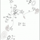 2020 390 ADV WHITE CHASSIS Антиблокировочная система ABS