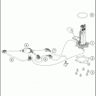 2020 390 DUKE WHITE CHASSIS Топливный насос