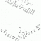 2020 250 XC TPI ENGINE Глушитель
