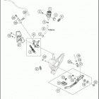 2020 790 ADV R CHASSIS Тормозной цилиндр задний