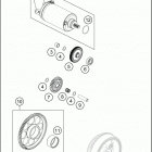 2020 790 ADVENTURE ENGINE Электрический стартер