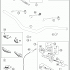 2020 300 XC-W TPI SIX DAYS CHASSIS Руль