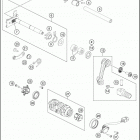 2020 690 SMC R ENGINE Механизм переключения