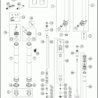 2020 85 SX 17_14 CHASSIS Передняя вилка
