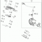 2020 390 DUKE ENGINE Корпус Дросселя