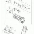 2020 790 ADVENTURE ENGINE Корпус Дросселя