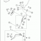2020 1290 SUPER ADVENTURE R CHASSIS Тормозной цилиндр задний