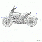 FTR 1200 RALLY (N20RTT22) Badges and decals - n20rtt22 (200872c)