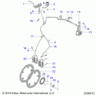 CHIEFTAIN STANDARD TITANIUM SMOKE (N20TCBBB) Brakes, front asm. - n20rta22  /  rua24 (200851c)