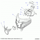 CHIEFTAIN CLASSIC ALL OPTIONS (N20TFAAA) Body, fairing asm 1 - n20tfaaa all options (200908...