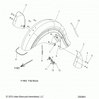 CHALLENGER DARK HORSE (N20LCDRR) Body, fender, front - n20tedaa all options (200484...