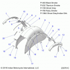 CHIEFTAIN CLASSIC ALL OPTIONS (N20TFAAA) Body, fender, rear - n20tcdbb all options (200761c...