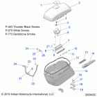 CHALLENGER BASE/LIMITED (N20LCARR/N20LCBRR) Body, saddlebag asm. - n20lcdrr all options (20084...