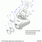 ROADMASTER DARK HORSE ALL OPTIONS (N20TKDBB) Body, fairing asm 1 - n20tkdbb all options (200798...
