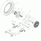 SCOUT BOBBER SIXTY ALL OPTIONS (N20MTA11/MTB11) Wheel, rear - n20mta11  /  mtb11 all options (2008...