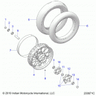 FTR 1200 RALLY (N20RTT22) Wheel, rear - n20rtt22 (200871c)
